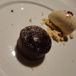 コポンノープ - フォンダンショコラ　ピンクペッパーのアイス