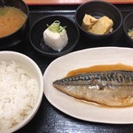 Miyamoto Munashi - サバの煮付と玉子焼の定食