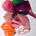 めしの助 - 1ネタずつ食べた後