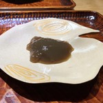 御料理 光安 - 黒糖（波照間）の葛よせ