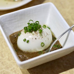 波へい - みそたまご 〜トリュフ香る八丁味噌とポルチーニソース〜