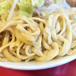 ラーメン二郎 - 麺