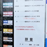 ラーメン二郎 - メニュー