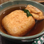 麺闘庵 - 巾着きつねうどん