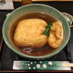 麺闘庵 - 名物 巾着きつねうどん  ¥850