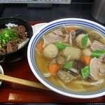 極楽うどん TKU - マンガリッツア豚を使ったしっぽくうどん