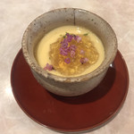 丸喜すし - ワタリガニの冷たい茶碗蒸し