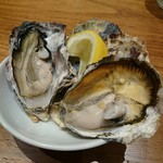 魚とワインはなたれThe Fishand Oysters - 室津の焼き牡蠣：99円