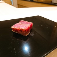 鮨 おとわ - 漬け鮪の炙り