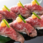 Hida beef nigiri