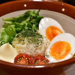酒蔵ゴエモン - ポテトサラダ@489円：少々寄りで。