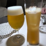 h ORTO - ビール（700円）、レモネード（600円）、、それぞれ税別。