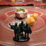 リストランテ　アドジ - 「セミフレッド」というイタリアのアイス