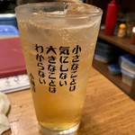 夜ノ焼魚 ちょーちょむすび - 【横須賀ハイボール…390円】♫2019/6