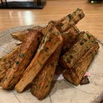 夜ノ焼魚 ちょーちょむすび - 【山芋いそべ揚げ…600円】★2019/6