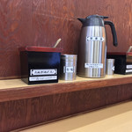 そばの神田 東一屋 - コンディメンツ。