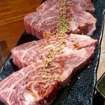 炭火焼肉ぐら - 仙台牛カルビ