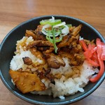 姥姥ラーメン - 炙りミニチャーシュー丼  200円