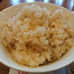 麗江 - ・玄米に近いご飯