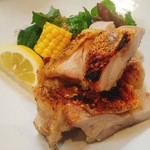 和食　小ぐり - 鶏の胡椒焼き