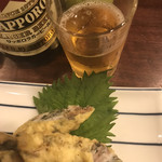 立ち呑み くにし - イワシ梅肉天