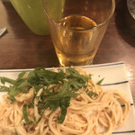 立ち呑み くにし - 明太スパサラ