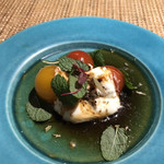 ペペロッソ - INSALATA DI CAPRESE(BURRATA)