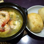 ばぁる・ひらら - エビのアヒーリョ