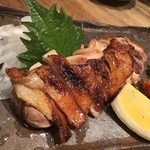 炭火焼鳥 きち蔵 - 稲垣種鶏場 名古屋コーチン ももたたき