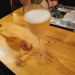 ワイン酒蔵 ビストロ魚バカ一代 - ハッピーアワーのシャンパン