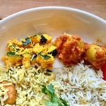 スプーンソング - 【野菜料理】ズッキーニのトーレン(左)とポテトのダム(右)