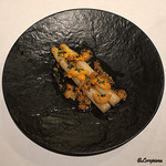 カーサ・デル・チーボ - ﾎﾜｲﾄｱｽﾊﾟﾗのﾑﾆｬｲﾔと北海道産のﾊﾞﾌﾝ海胆