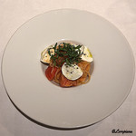 カーサ・デル・チーボ - ﾌﾙｰﾂﾄﾏﾄとﾓｯﾂｧﾚｱ･ﾌﾞｯﾌｧﾗの冷製ｽﾊﾟｹﾞﾃｨｰﾆ