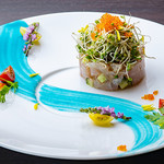 アルファカフェ - カンパチのタルタル仕立て