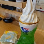 コメダ珈琲店 - クリームソーダ