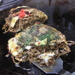 お好み焼吉野 - 2009年2月14日、19:44:30撮影　今日はバレンタインデー(^_^;)