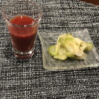 トーキョー シノワ 神子 - セットのスムージーと搾菜