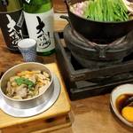 brochette Namioka - コーチンのちゃんこ鍋とコーチンの五目釜飯