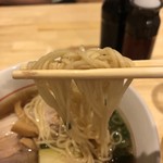 川の先の上 - 麺は少し柔らかすぎかな？