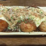 Takoyaki Uekiya - 【ソースたこ焼６個￥380】