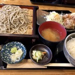 Juuwari Soba Koga - 唐揚げランチ 950円