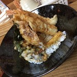 谷町 一味禅 - スペシャル天丼（￥1000）