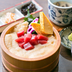 黒まぐろ専門店 黒・紋 - 黒まぐろ山かけ屋久とろろ丼