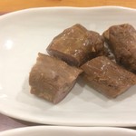 老酒舗 - 鴨せせりの麻辣煮150円