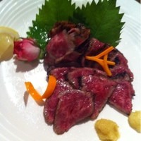 まりも亭 - 牛肉のたたき