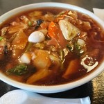 一歩亭 - 料理写真:五目ラーメン（しょうゆ）800円