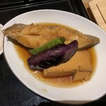 Muhoumatsu - カレイ煮付け(野菜、豆腐付き)