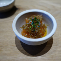 霜止出苗 - ヒメマス　ラー油