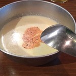 インド料理 マルジョウ - とうもろこしのスープ