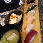 回転寿司 鮮 - Aランチ